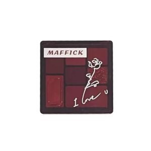 The Pink Lychee 7-Color Eyeshadow Palette contains matte and shimmer shades, offering long-lasting color payoff and vibrant hues, perfect for everyday wear.